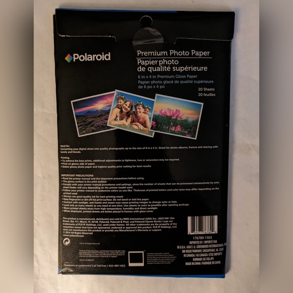 18 pack bundle Polaroid premium photo paper - Picture 2 of 3